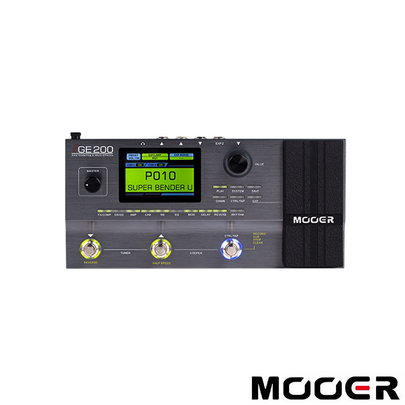 MOOER GE200 前級模擬 綜合效果器