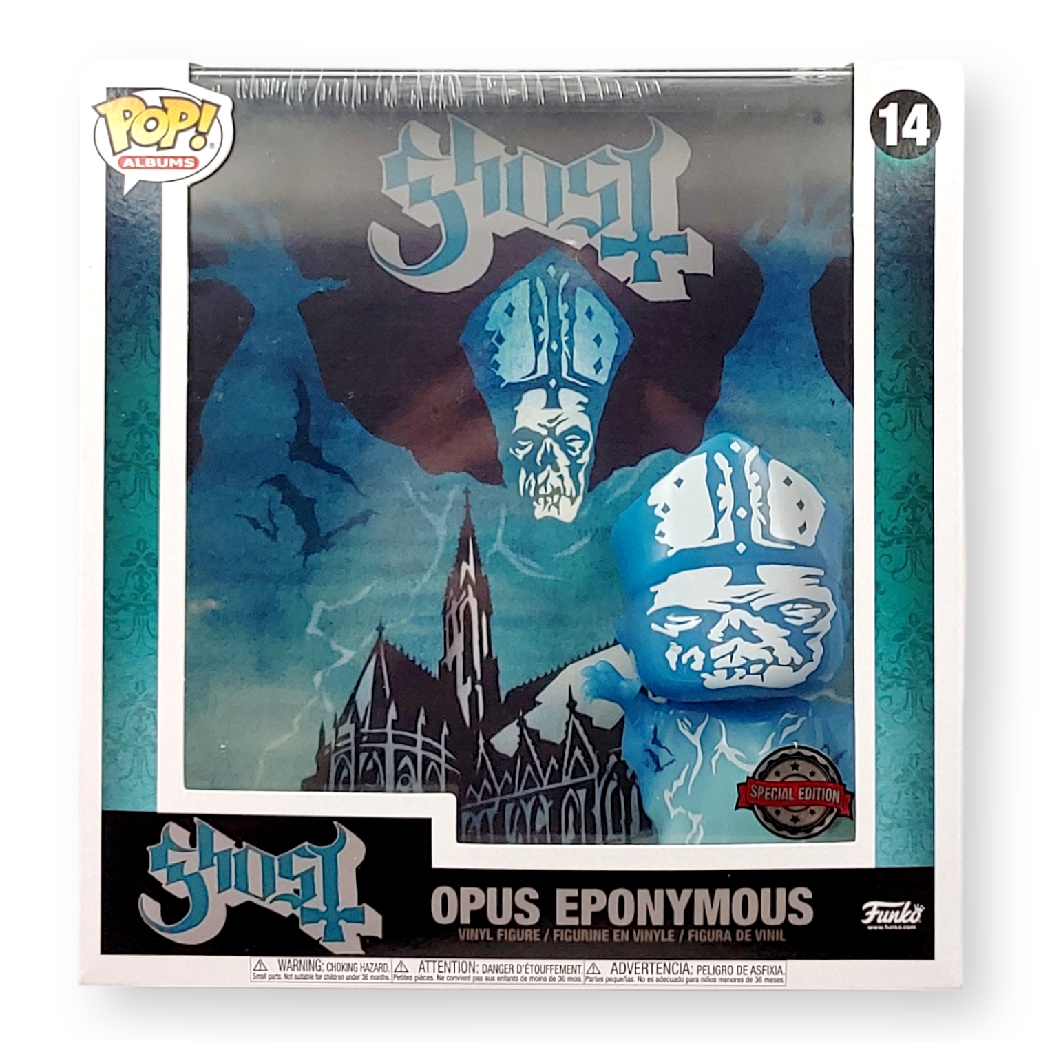 FUNKO POP<Ghost>Opus Eponymous(唱片封面陳列盒)-No.14
