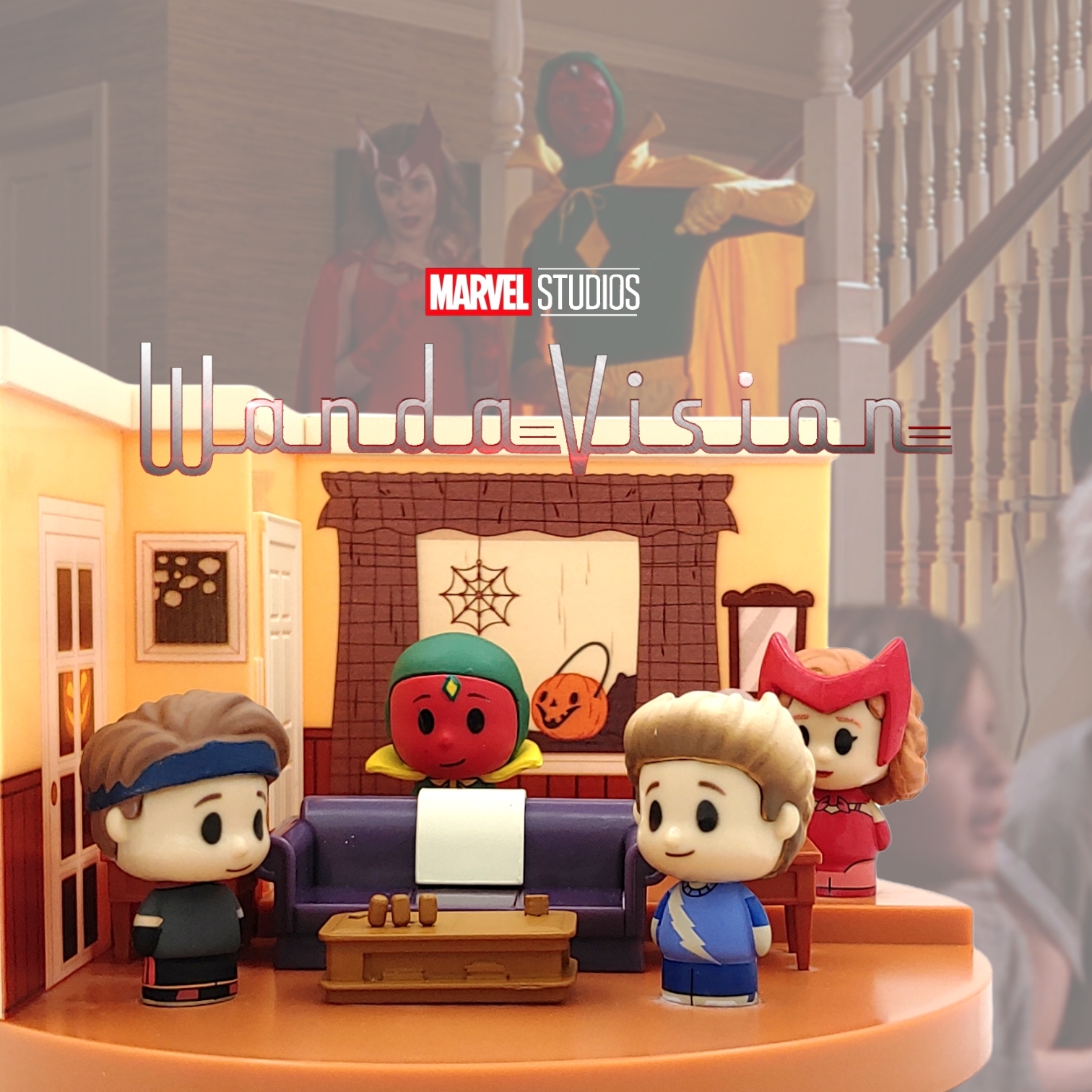 FUNKO POP<溫黛與幻視>溫黛與幻視(萬聖節)(00年代小場景)