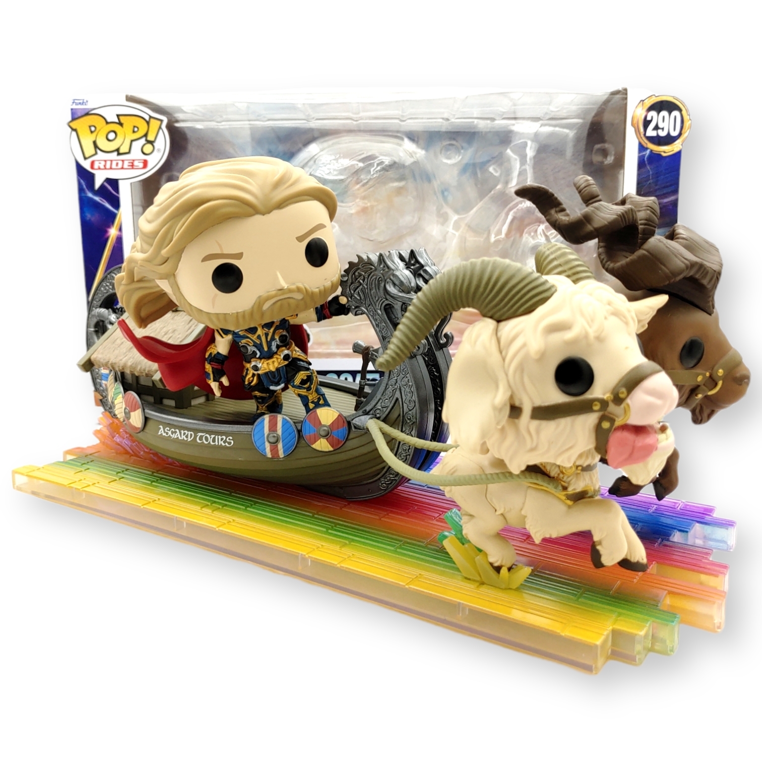 FUNKO POP<雷神奇俠4:愛與雷霆>雷神(山羊戰船)-NO.290