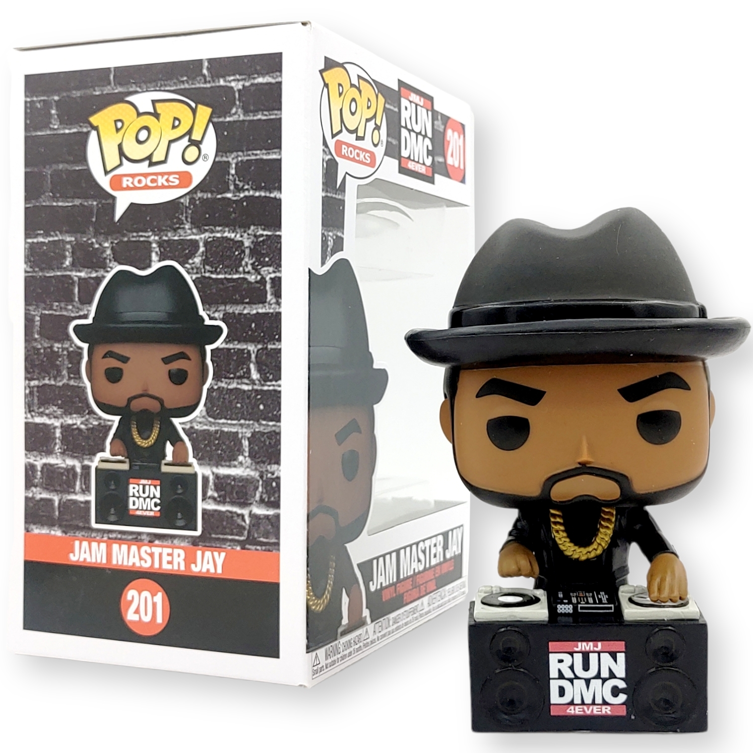FUNKO POP<Run-DMC>Jam Master Jay(捽碟)-No.201