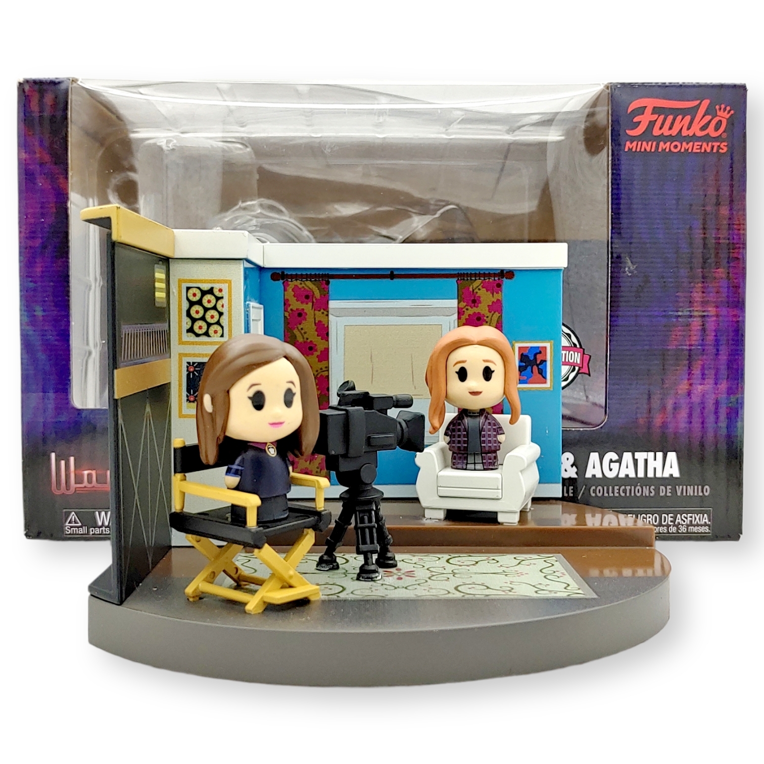 FUNKO POP<溫黛與幻視>溫黛與阿嘉莎(00年代小場景)