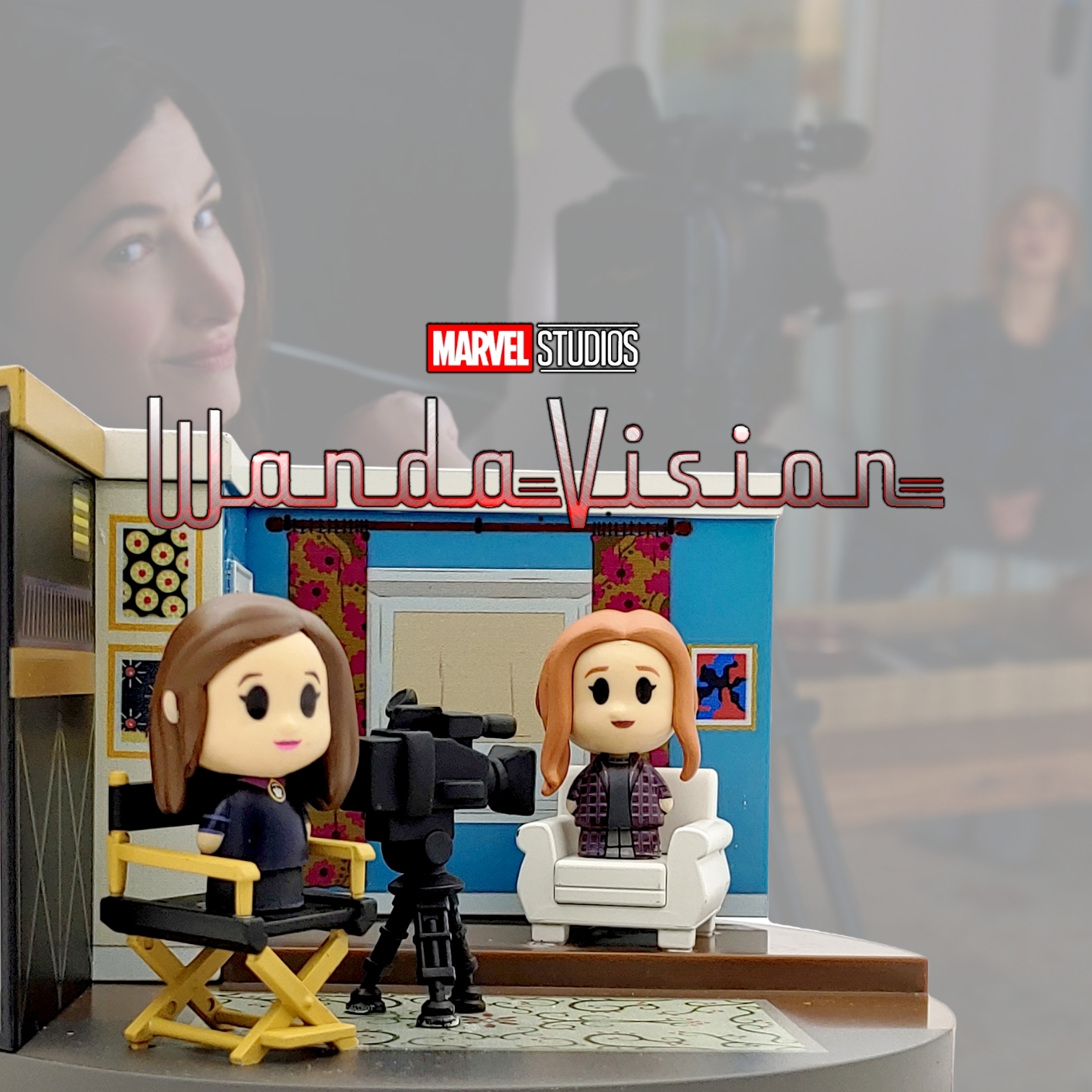 FUNKO POP<溫黛與幻視>溫黛與阿嘉莎(00年代小場景)