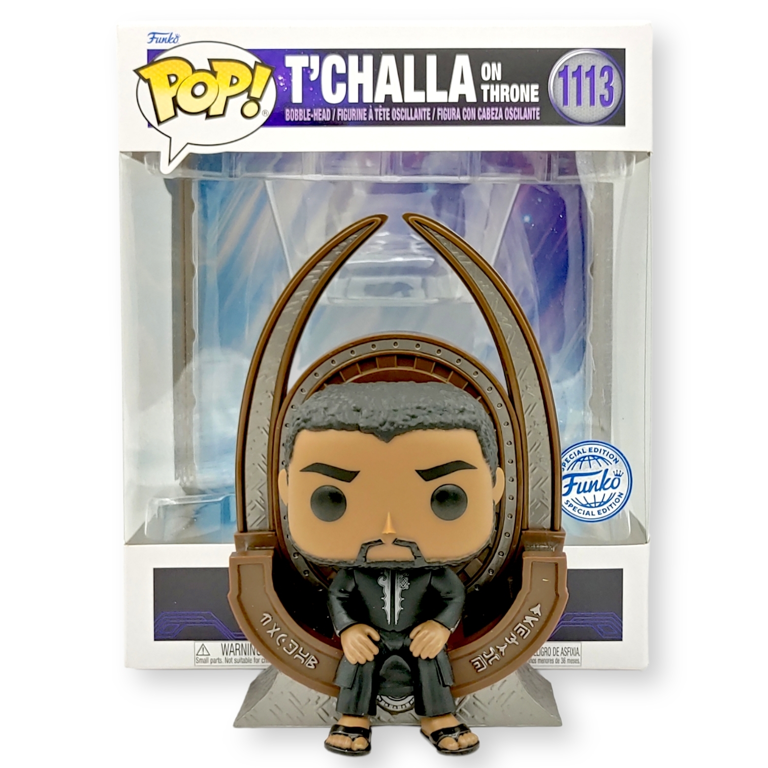 FUNKO POP<黑豹>6吋黑豹鐵查拉(豪華版)-No.1113