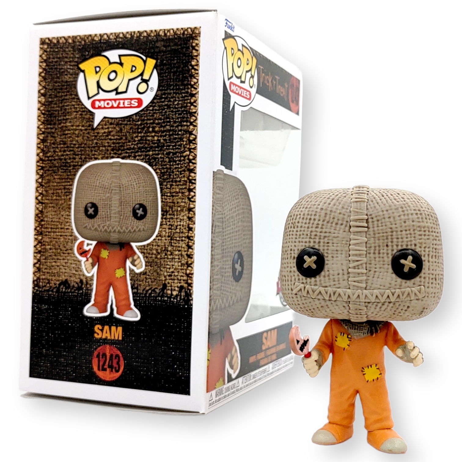 FUNKO POP <靈異萬聖夜>搗蛋鬼山姆(棒棒糖)-No.1243