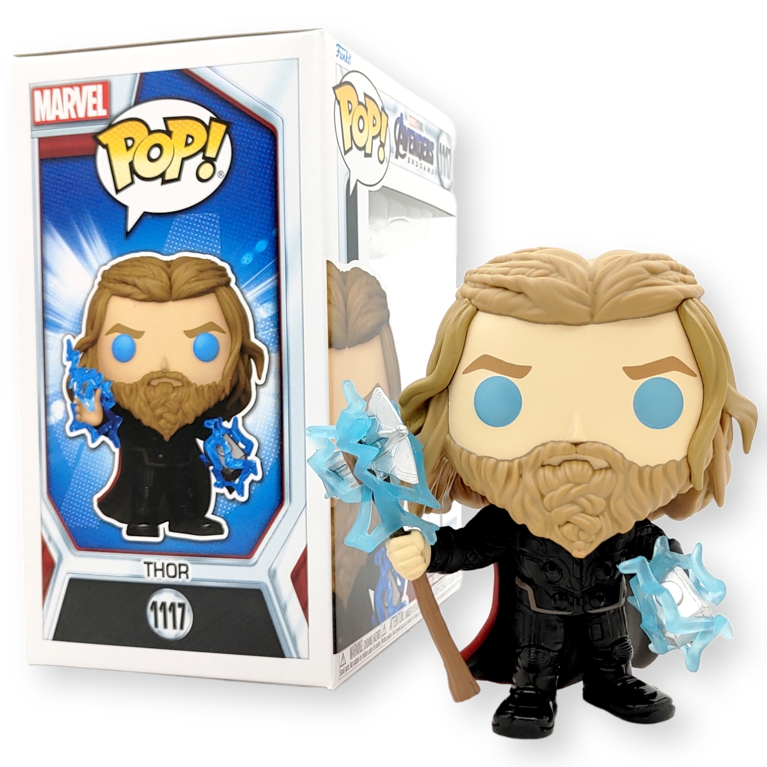 FUNKO POP<復仇者聯盟4>雷神戰斧雷電(夜光版)(CHASE版)-NO.1117