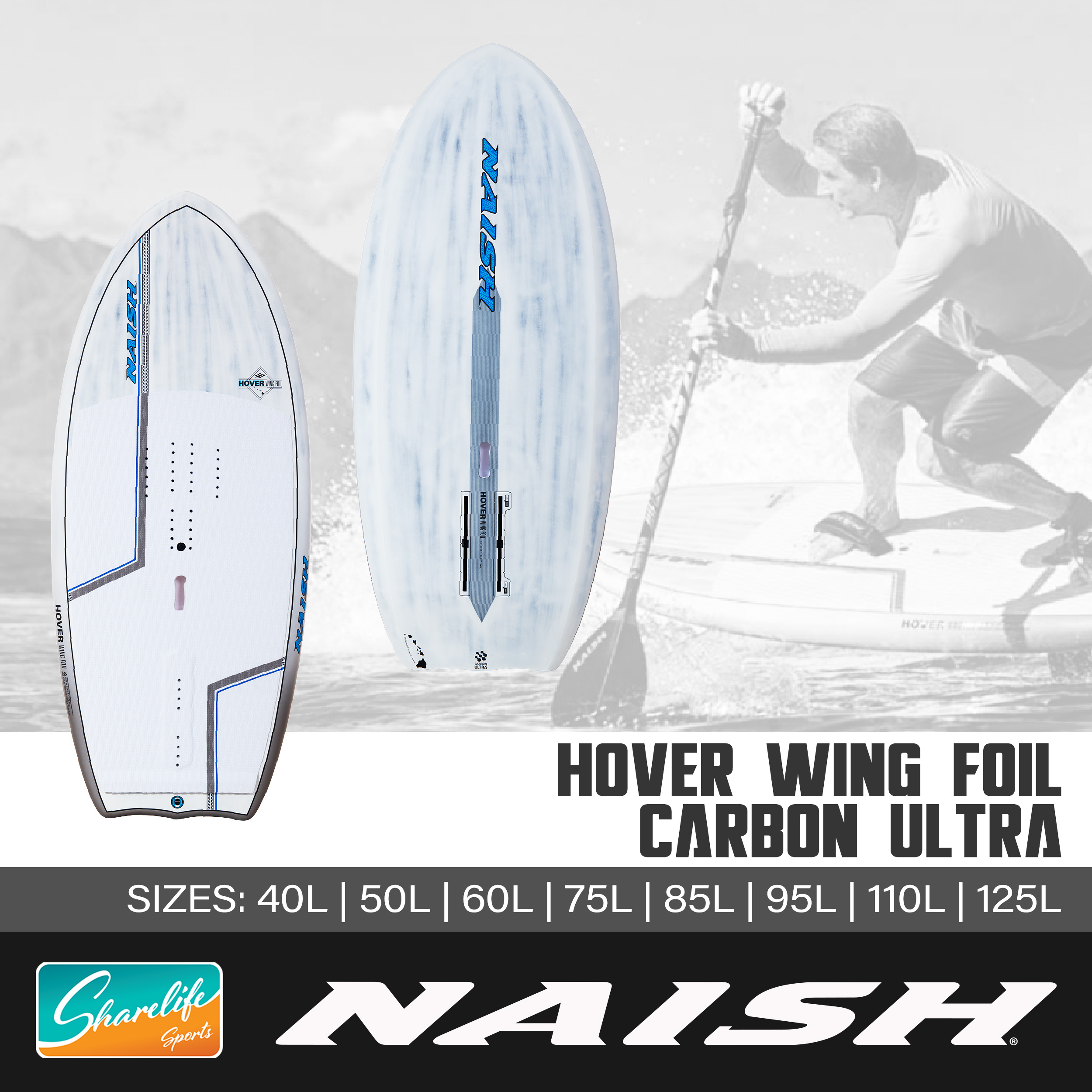 naish ウイングフォイル HOVER フォイルボード 110L ナッシュ - サーフィン