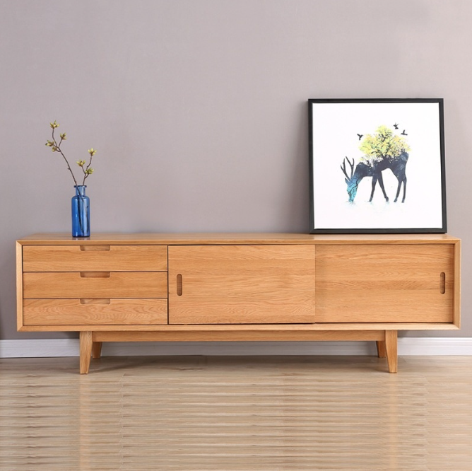 簡約實木電視櫃 CD-0003