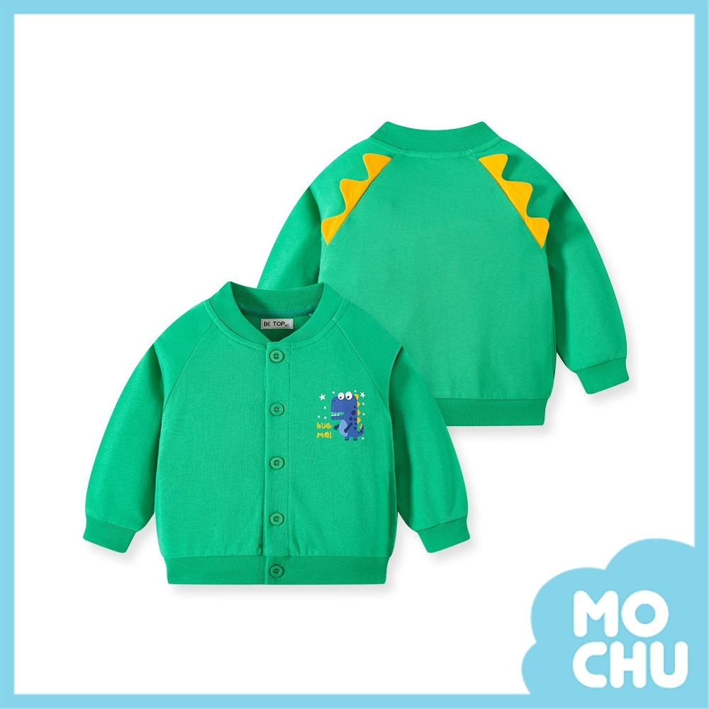 星星恐龍單排扣外套(四色)