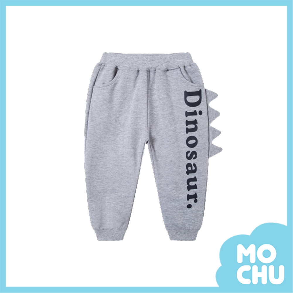 恐龍字母休閒長褲(三色)