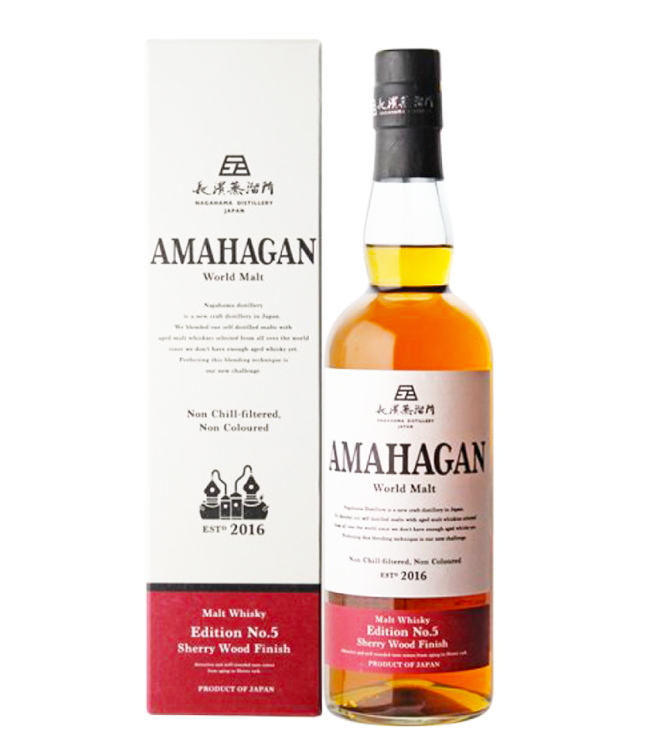 長濱蒸餾所 World Malt 第五版 雪莉桶熟成 純麥威士忌 700mL