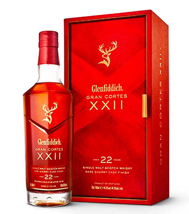 格蘭菲迪 22年 璀璨系列 雪莉酒桶 單一麥芽威士忌 700mL