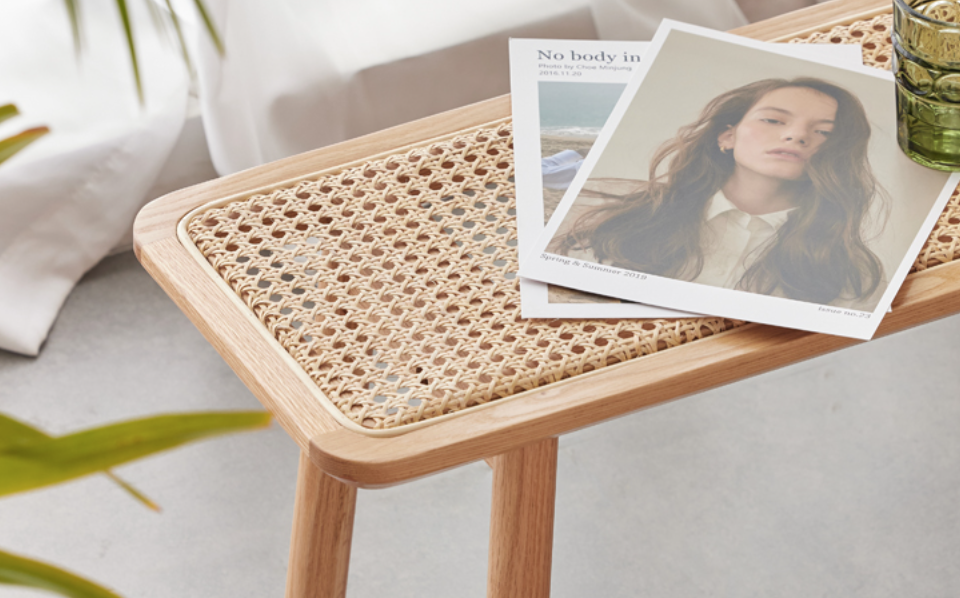 聖羅莎藤編長凳 SLS-A1136