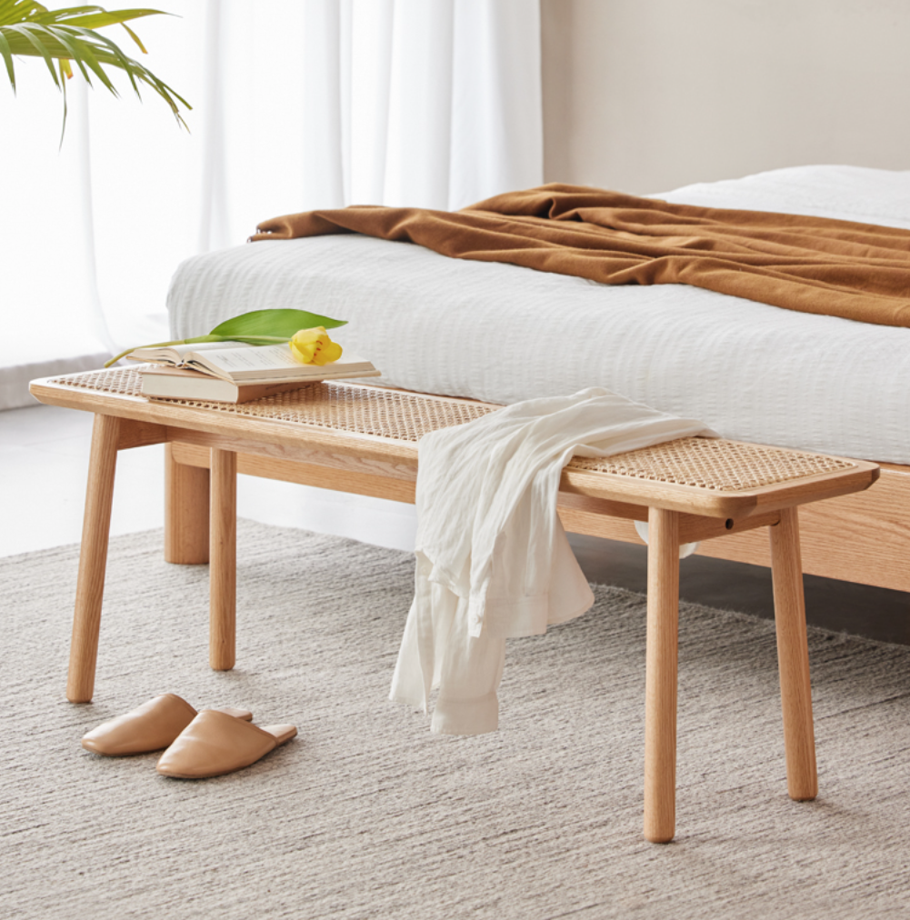 聖羅莎藤編長凳 SLS-A1136