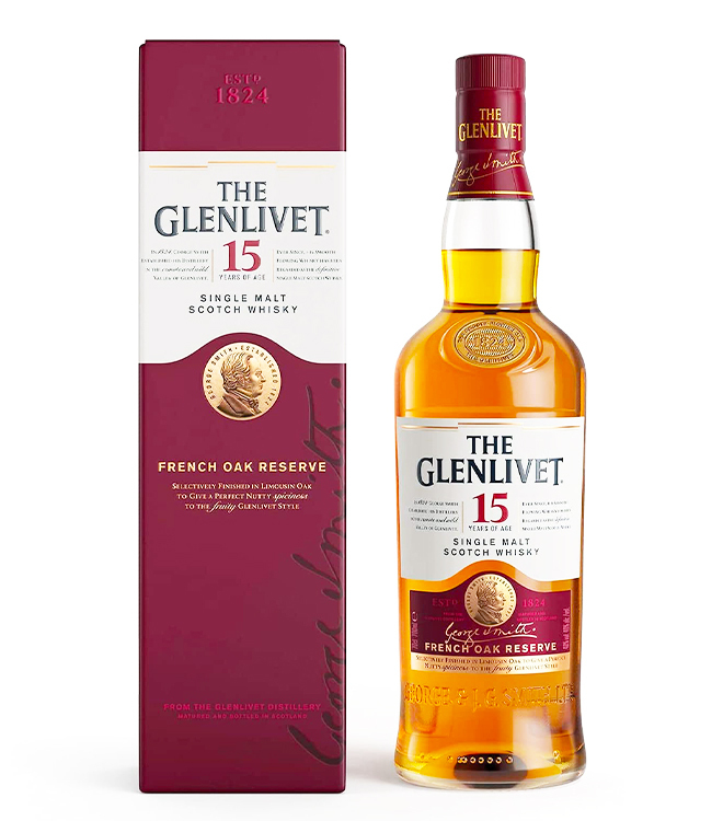 格蘭利威 15年 法國橡木珍藏 單一純麥威士忌 700mL