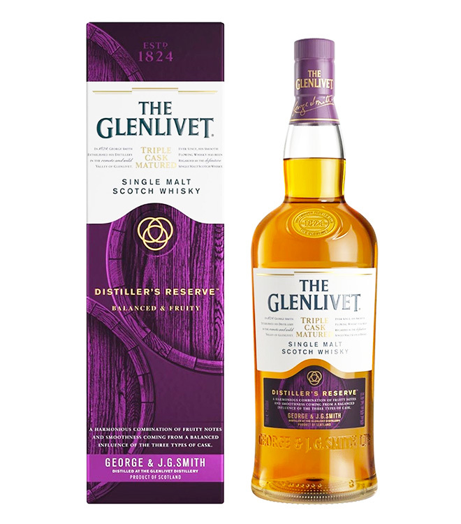 The Glenlivet The Master Triple Cask Matured Distiller's Reserve Single Malt Whisky 1000mL