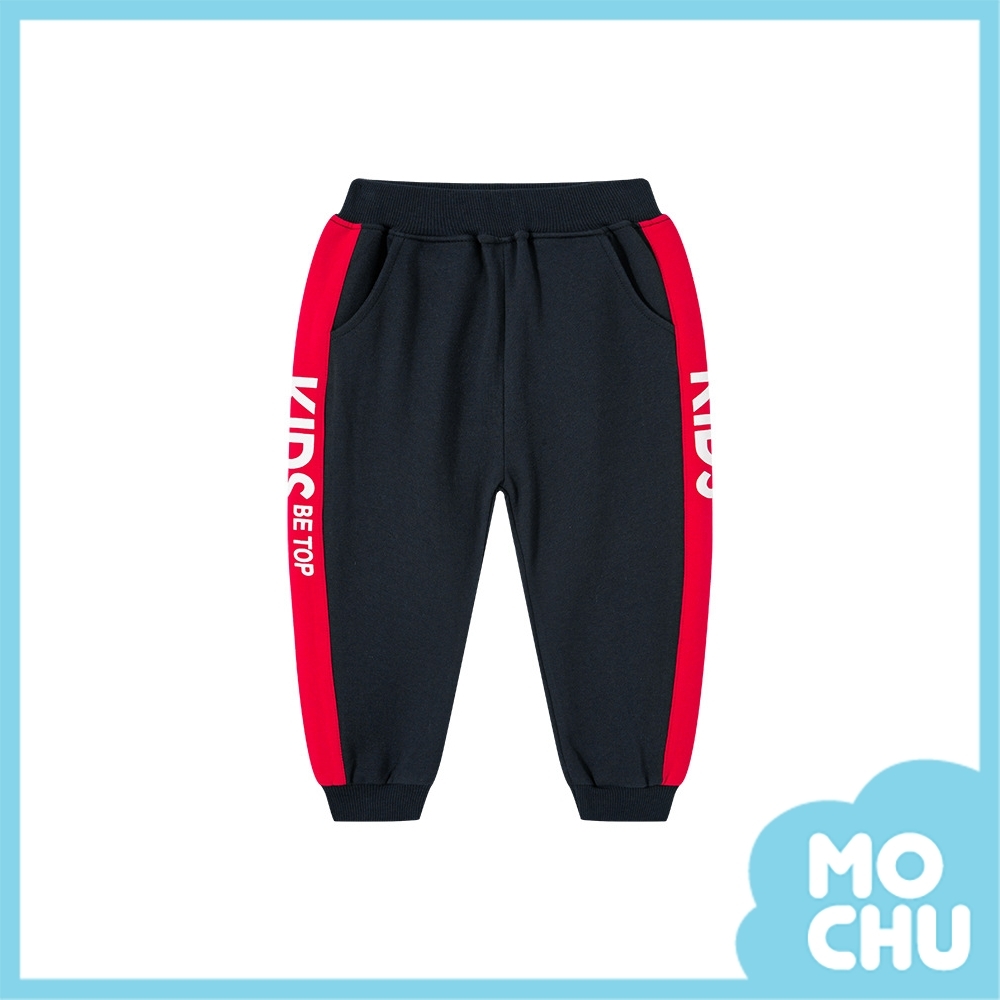 側邊字母KIDS休閒長褲(兩色)