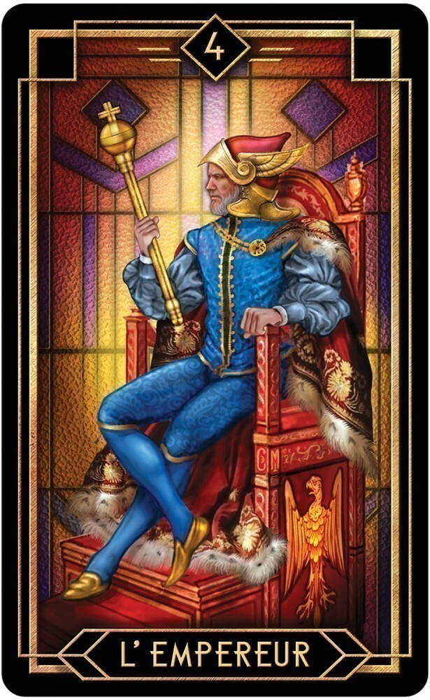 裝飾藝術塔羅書+牌套組Tarot Decoratif Deck and Book Set