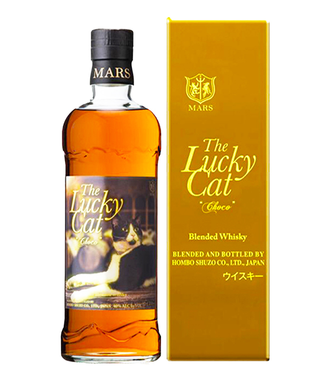 本坊酒造 信州蒸溜所 The Lucky Cat Choco (Mars Cat系列第六版) 調和威士忌 700mL