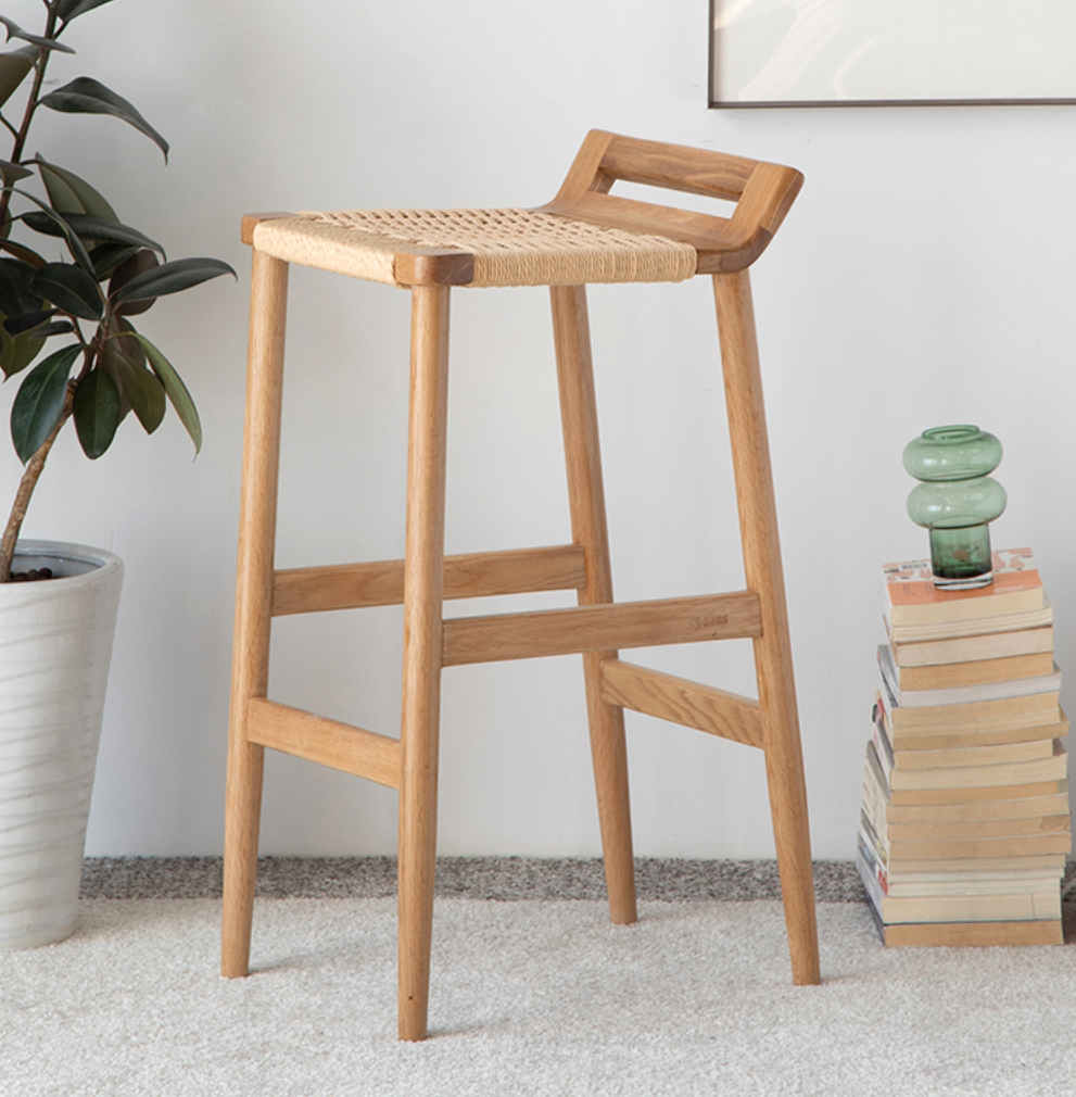 聖羅莎實木吧台椅 SLS-A1122