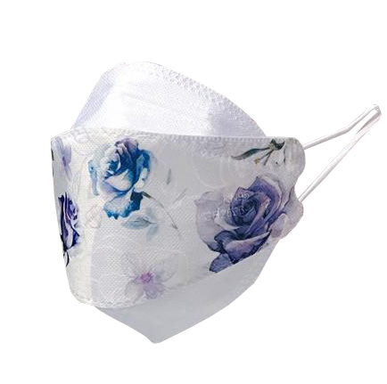 Lanchester KN95一次性立體防護口罩 莫蘭迪花語系列 I (兒童)(KF94)(醫用級)(獨立包裝)(20片裝)