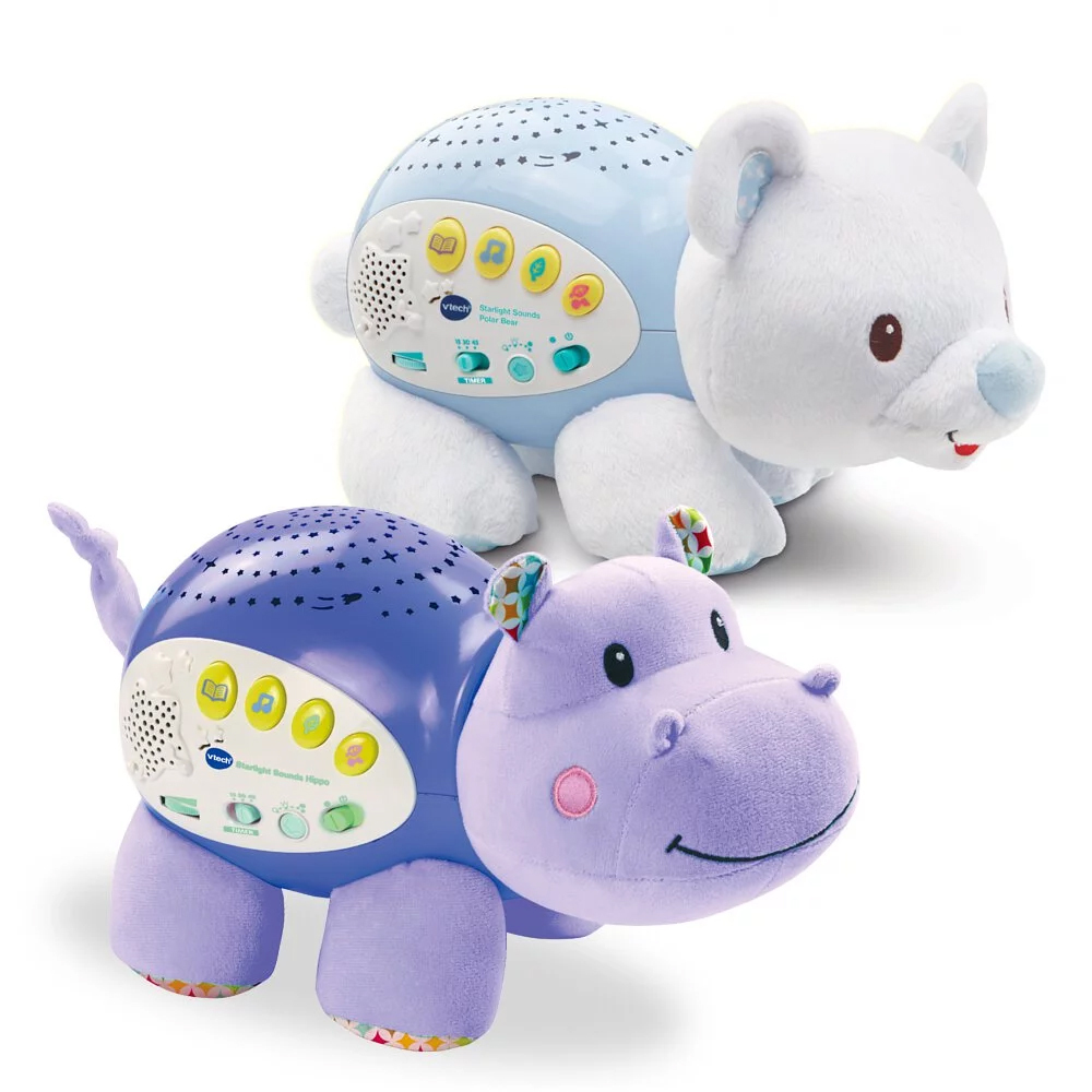 Vtech 星空投射音樂北極熊/河馬