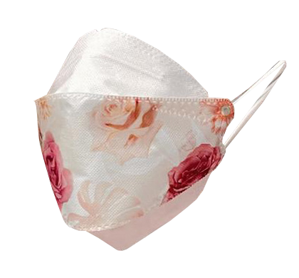 Lanchester KN95一次性立體防護口罩 莫蘭迪花語系列 III (兒童)(KF94)(醫用級)(獨立包裝)(20片裝)