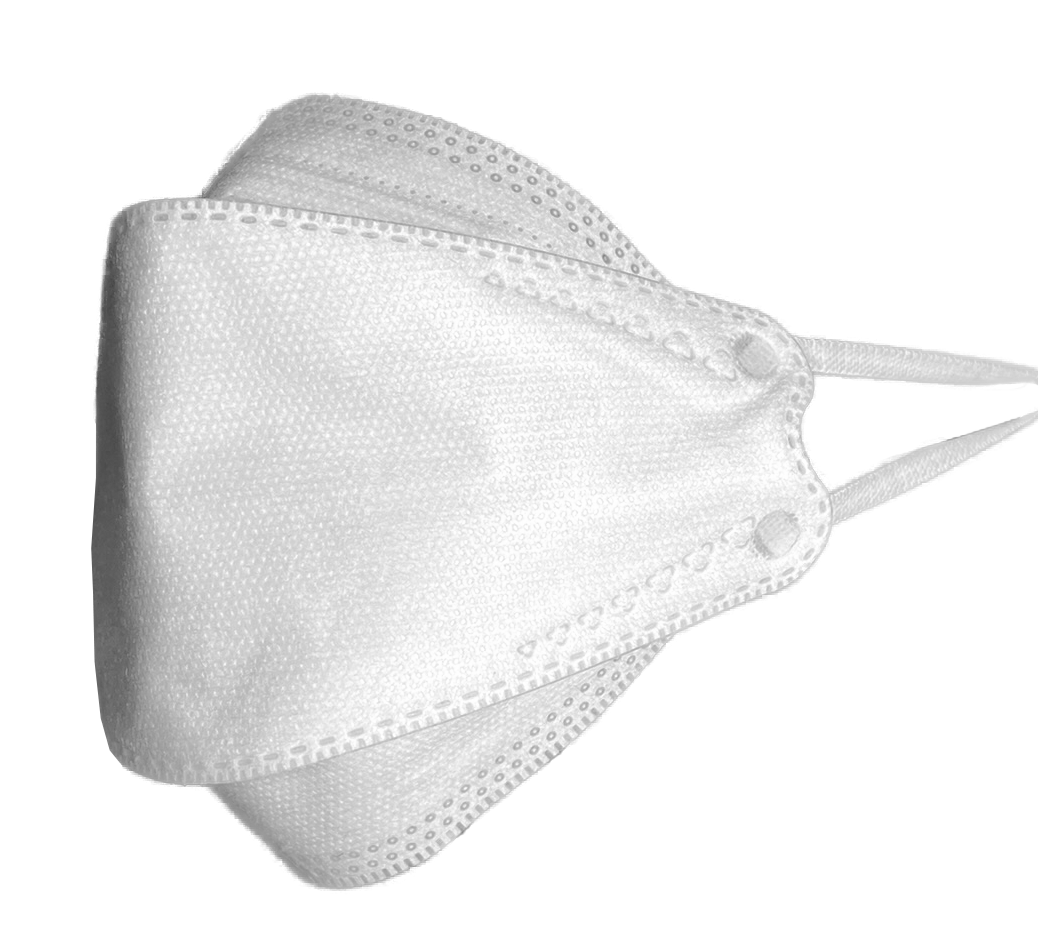 【KN95系列】Lanchester 兒童四層立體升級款口罩 白色二十片 獨立包裝(KF94)(醫用級)(證書認證/信心保證)(平均每片$1.8)