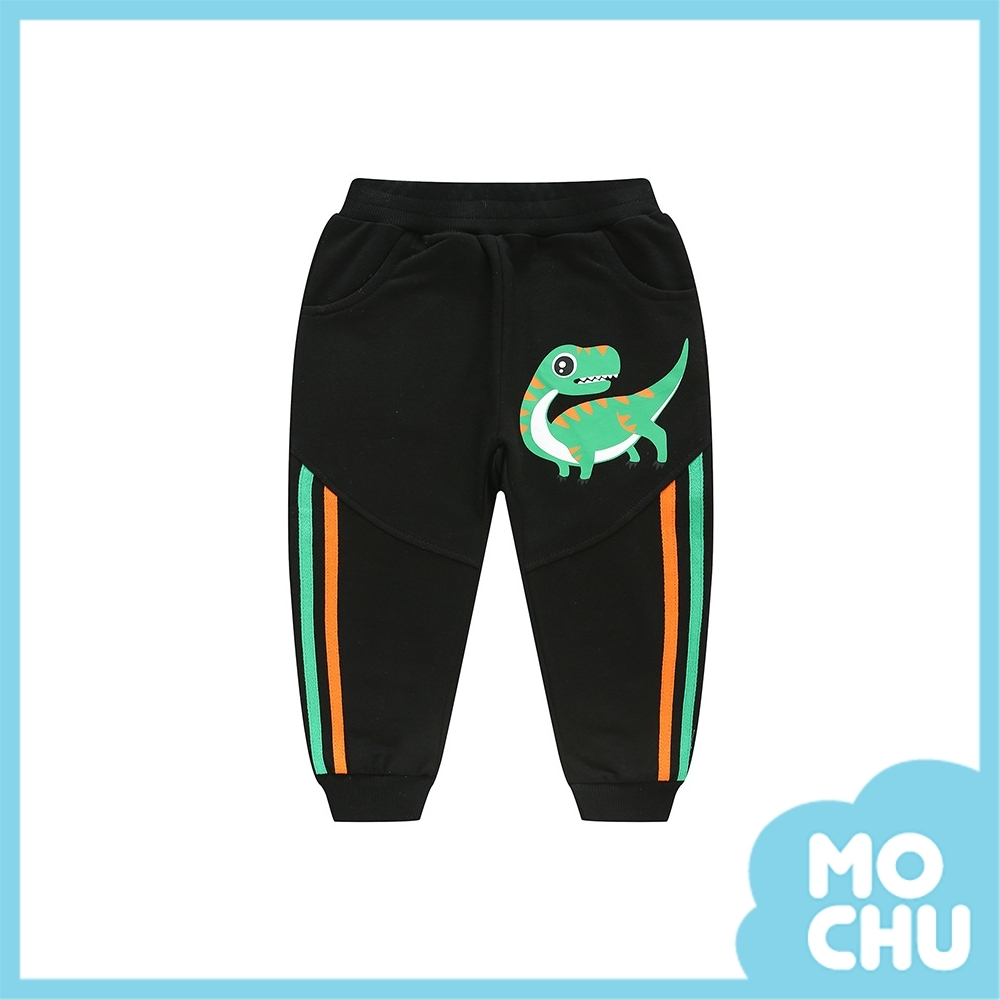 恐龍寶寶條紋休閒長褲(兩色)