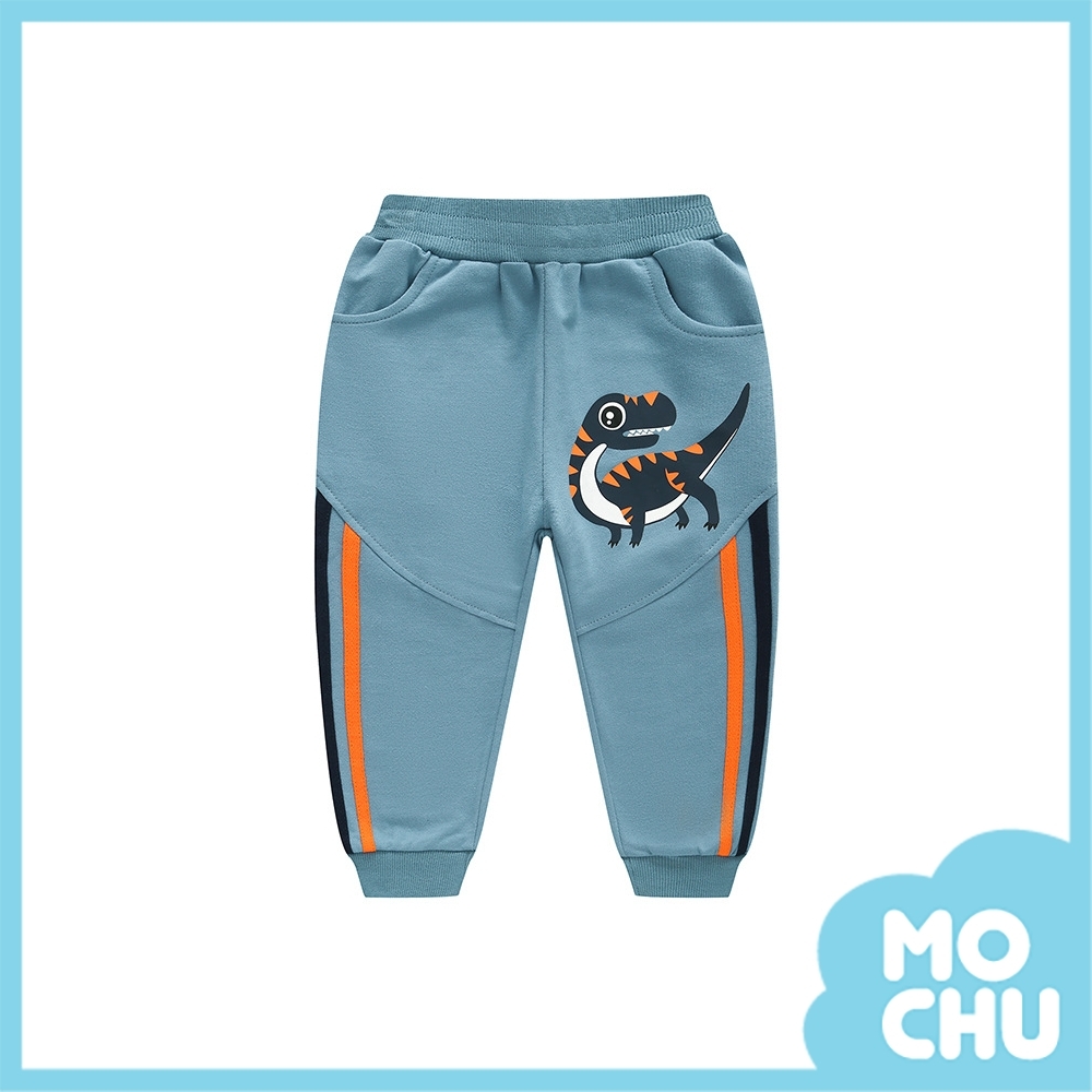 恐龍寶寶條紋休閒長褲(兩色)