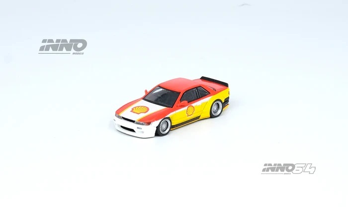INNO64 1/64 Die-cast Nissan Silvia (S13) V2 Pandem Rocket Bunny "SHELL" Livery