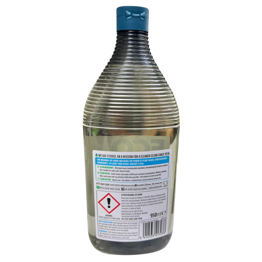 Ecover - 全植物可降解環保洗潔精(洋甘菊味及橘子味)(950ml)(HC320)