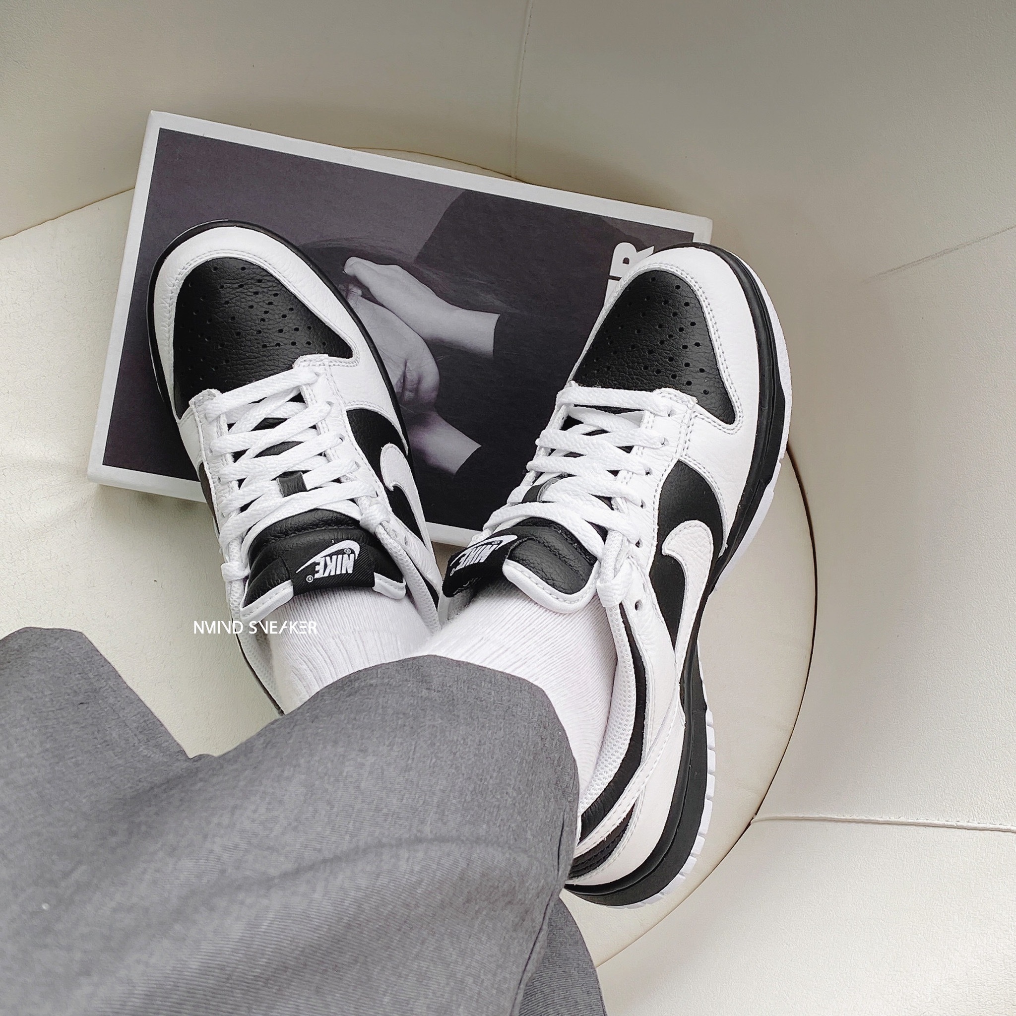 NIKE DUNK LOW REVERSE PANDA 反轉熊貓 (FD9064-011)