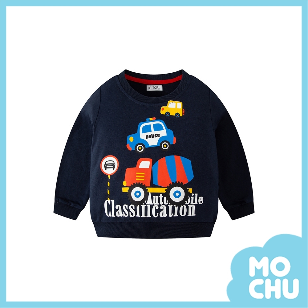 小卡車長袖圓領衛衣(兩色)