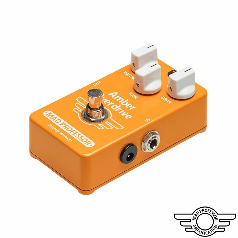 手焊版MAD PROFESSOR Amber Overdrive Hand 破音單顆效果器