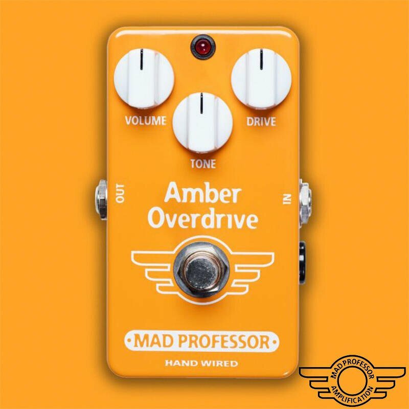 手焊版 MAD PROFESSOR Amber Overdrive Hand 破音 單顆 效果器