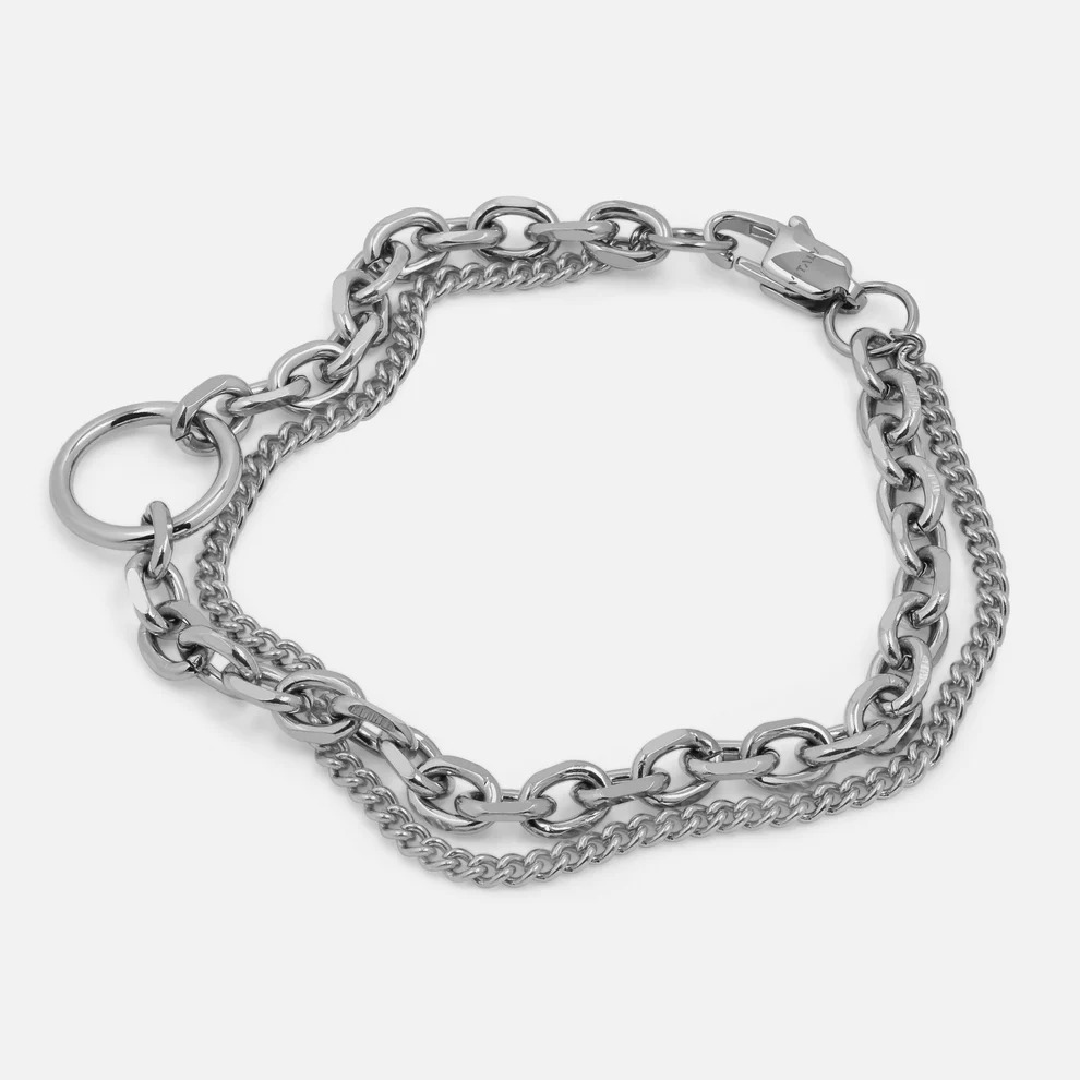 【預購/現貨】Vitaly Design | 雙鍊手環 銀