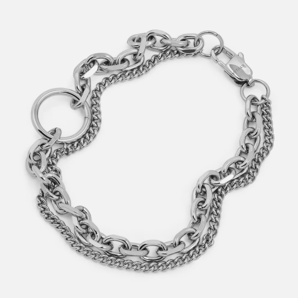 【預購/現貨】Vitaly Design | 雙鍊手環 銀