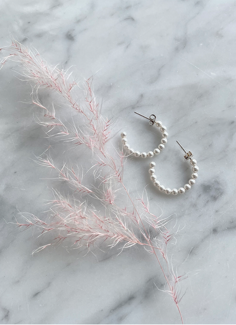 [現貨] 甜甜圈C字耳環