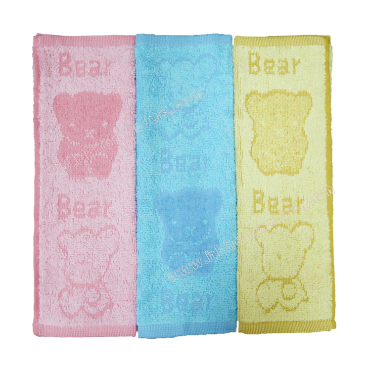 三色熊毛巾 4520308