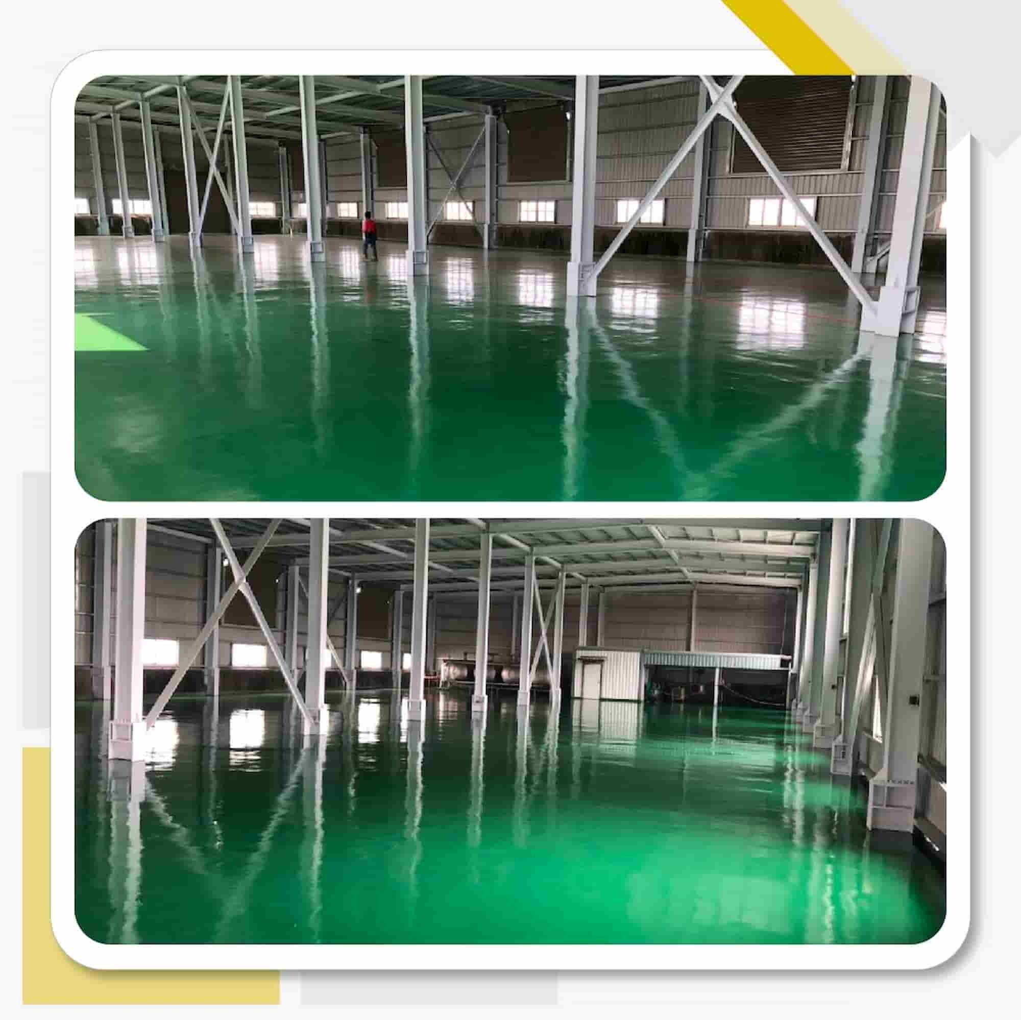 高雄高立熱處理廠地坪工程，使用南寳漆的926T溶劑型環氧地坪面漆、915ABM2經濟型環氧流展地坪中塗漆、920SP環氧樹脂低氣味底漆產品。