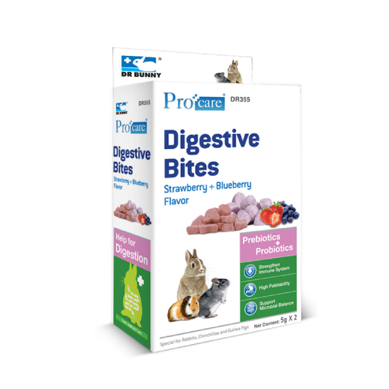 Dr. Bunny 博衛健 益生健腸小點 (草莓味 + 藍莓味) - 10g