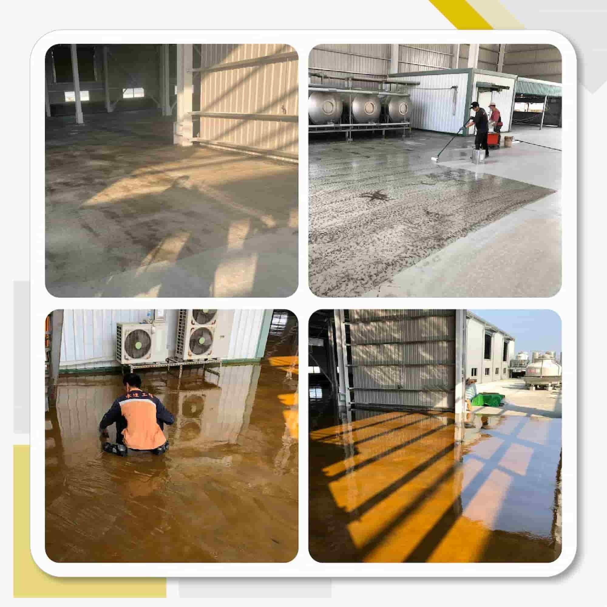 高雄高立熱處理廠地坪工程，使用南寳漆的926T溶劑型環氧地坪面漆、915ABM2經濟型環氧流展地坪中塗漆、920SP環氧樹脂低氣味底漆產品。