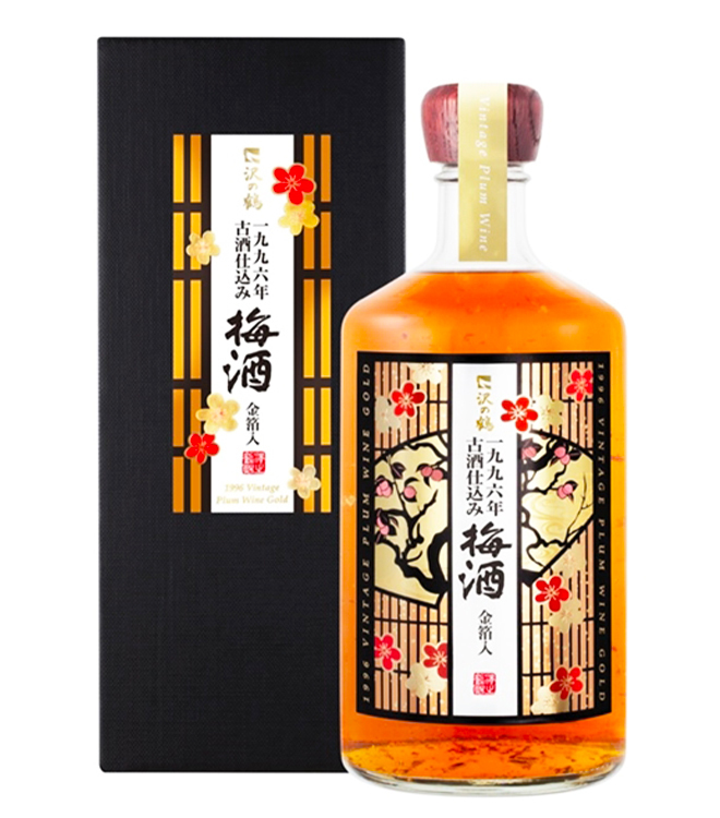 沢之鶴1990年古酒金箔梅酒禮盒裝720ml