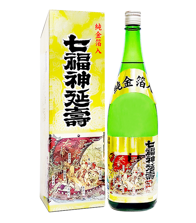 盛田七福神延壽純金箔入1800mL