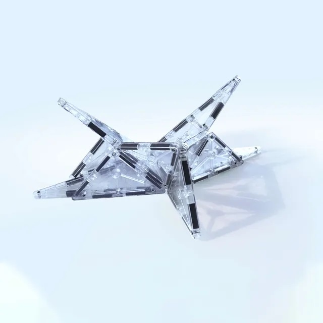 【樂森藥局】Magna-Tiles 冰磚磁力積木 積木玩具 16片 磁性積木