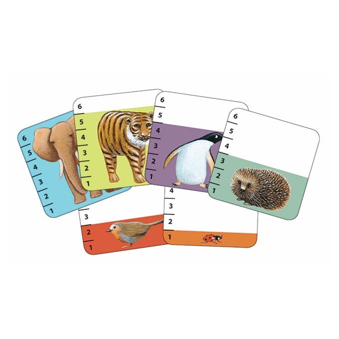 【樂森藥局】Djeco 智荷 野生動物戰 桌遊 卡牌 益智遊戲 學習 數數