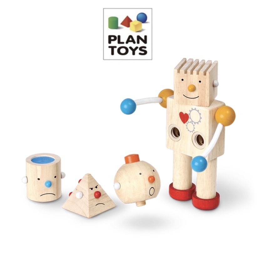 【樂森藥局】泰國 Plantoys EQ學習木頭人