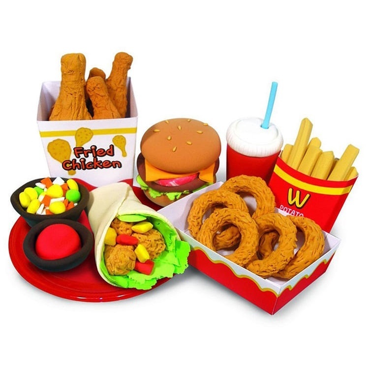 【樂森藥局】韓國 Donerland 天使黏土 杯子蛋糕 餅乾遊戲 速食店 烘培遊戲 巧克力甜點 黏土