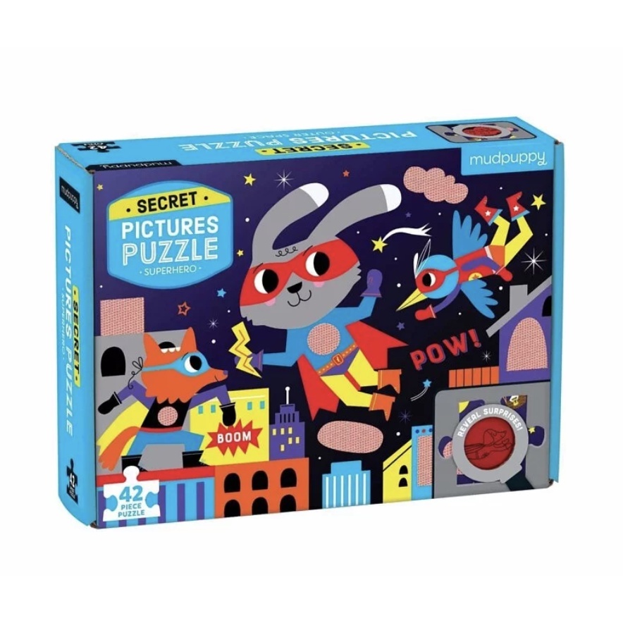 【樂森藥局】『公司貨正品』Mudpuppy 隱藏拼圖 3歲以上 無毒油墨 (多款可選) 拼圖